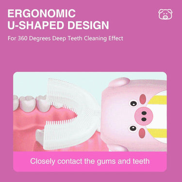 shaped Electric Toothbrush PeekWise